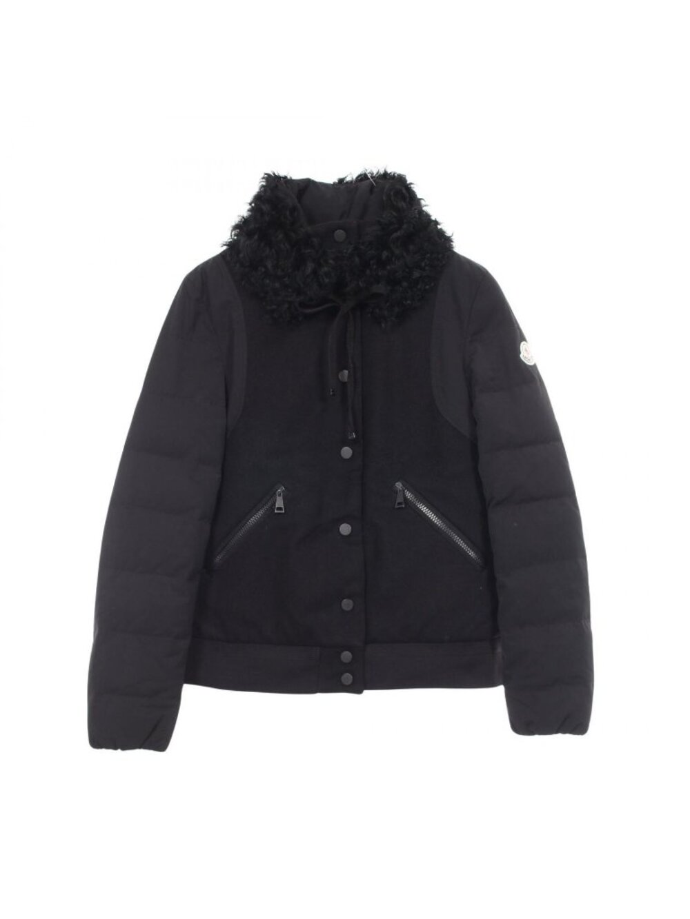 Moncler Jacket Kyriake Wool Nylon